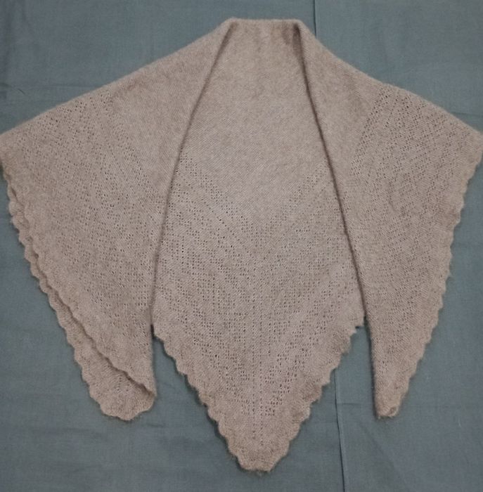 Платок Пуховой СССР Оренбургский 125х125