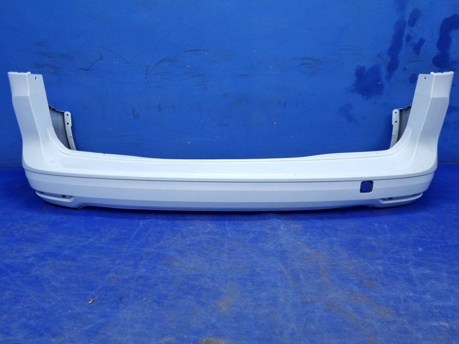 ZDERZAK tylny biały VOLKSWAGEN Caddy 2K7 tył LONG oryginał | OEM |