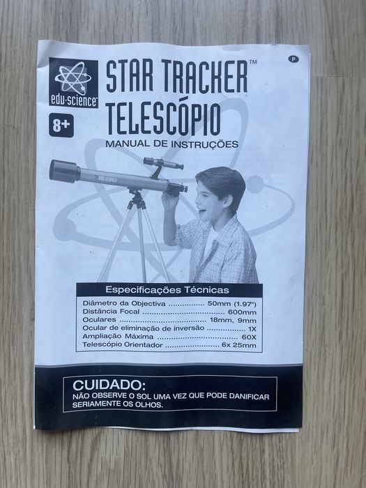 Excelente Telescópio Edu-Science Star Tracker 30x / 60x