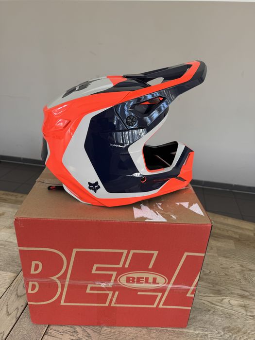 Kask Fox V1 Nitro Cross quad rozmiar M fluo
