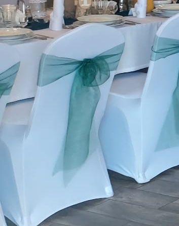 Dekoracje ślubne/weselne kokardy 32 szt