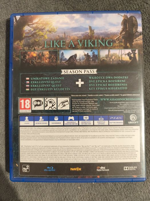 Ps4 Assassin's Creed Valhalla pl Gold Edition możliwa zamiana
