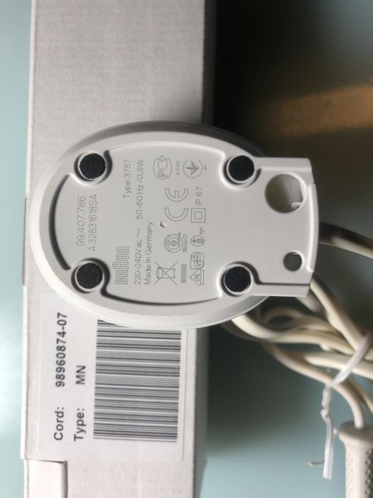 Oryginalna ładowarka do szczoteczki BRAUN