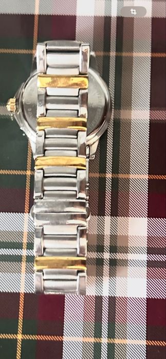 Швейцарський годинник Maurice Lacroix, оригінал, двоколірний браслет