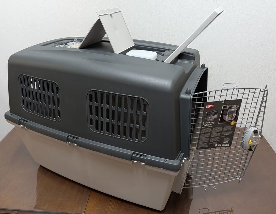 Trixie Transporter dla Psa Gulliver 7 do 50kg 104x73x75cm NAJWIĘKSZY NOWY USZKODZONY
