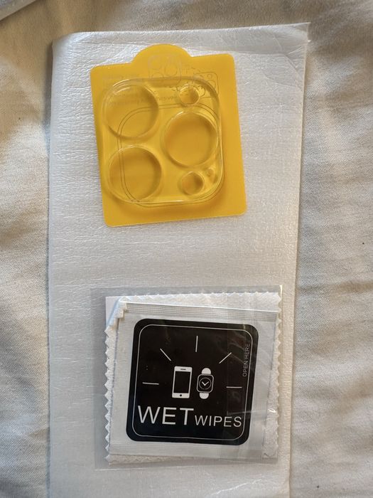 Proteção de câmera vidro temperado iPhone 16 Pro/Max