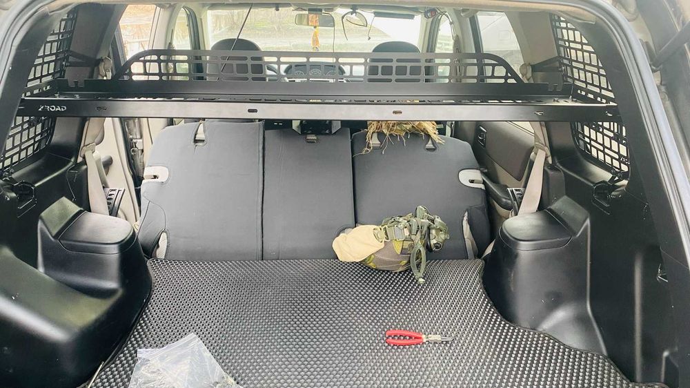 Nissan XTrail T30 T31 полиця в багажник захист вікон органайзер молле