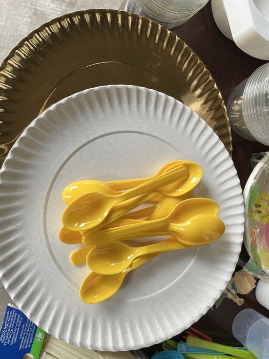 Material descartavel para festa