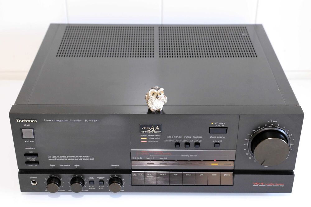 Technics SU.V85A amplificador com 100 watts RMS