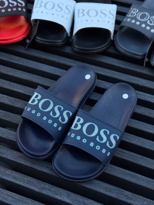 Тапки BOSS Hugo Boss | Чоловічі | Нові | 40–45 | Шльопанці