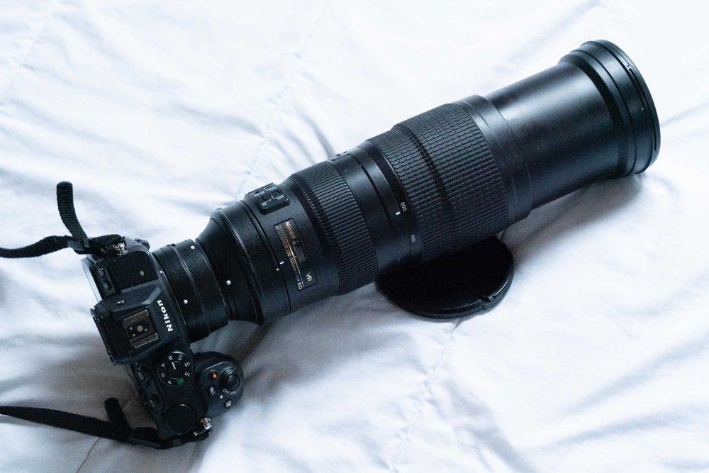 Teleobjetiva Nikon 200-500mm f/5.6 ED VR