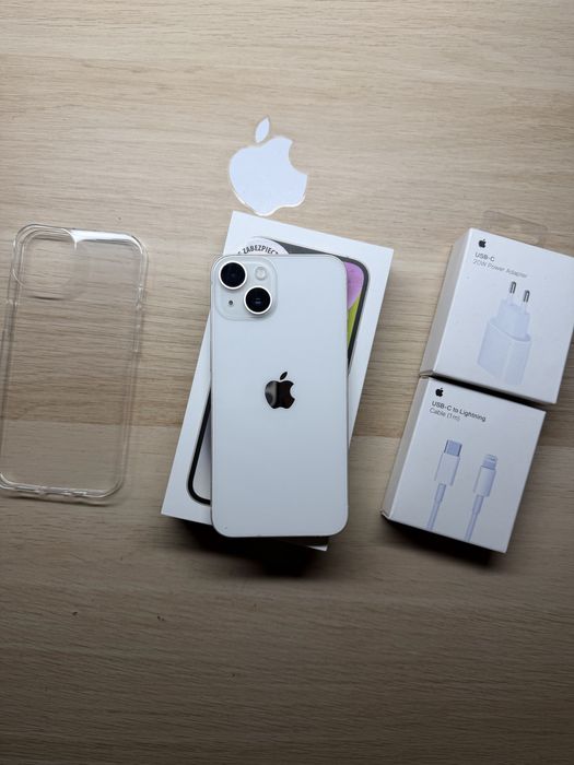 iPhone 14 256gb biały bateria 100% komplet