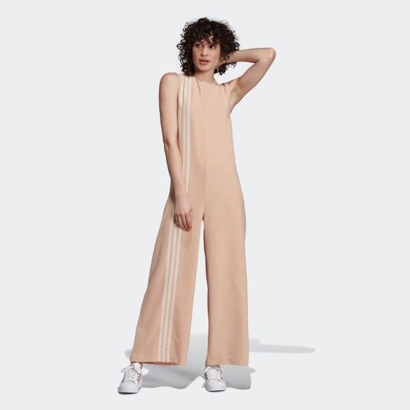 Adidas Originals Tlrd Tailored Jumpsuit Комбинезон цельный майка со штанами женский размер С персиковый оригинальный