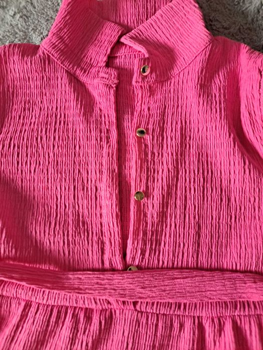 Śliczna muslinowa sukienka dla dziewczynki