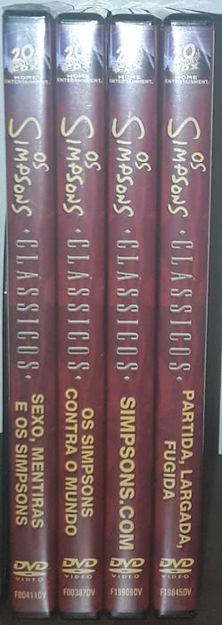 Os Simpsons - Clássicos - 4 DVDs
