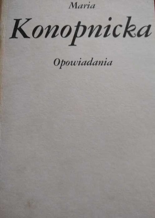 Opowiadania Maria Konopnicka
