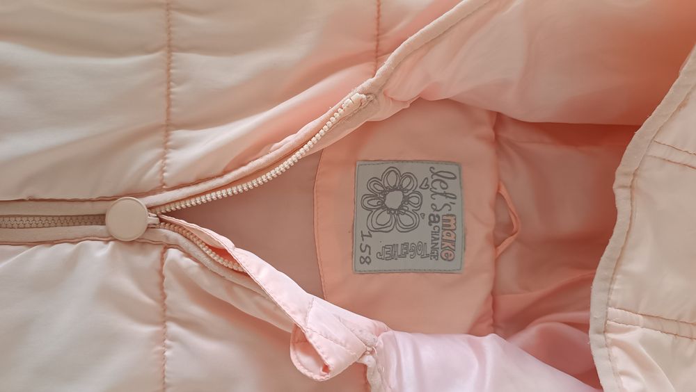 bezrękawnik dziewczęcy 158