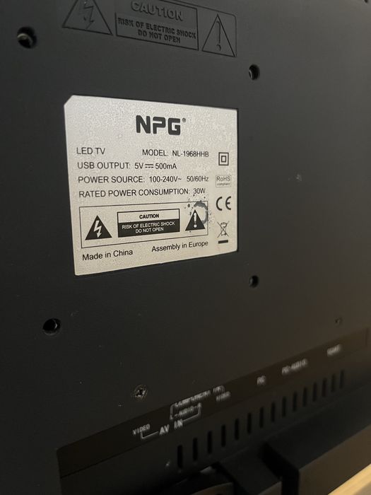 TV led 19” NPG