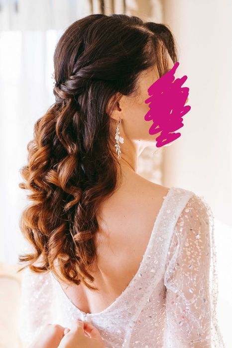 Sukienka ślubna, cekiny, koraliki, styl glamour + gratis!