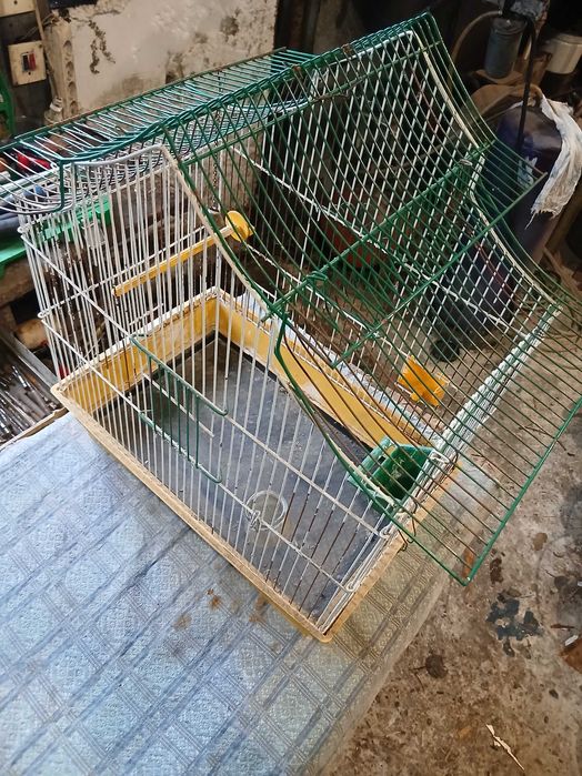 Клітка для папуги, середній стан