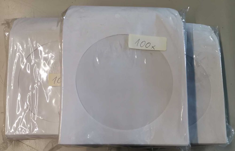 Bolsas Papel para CD/DVDs