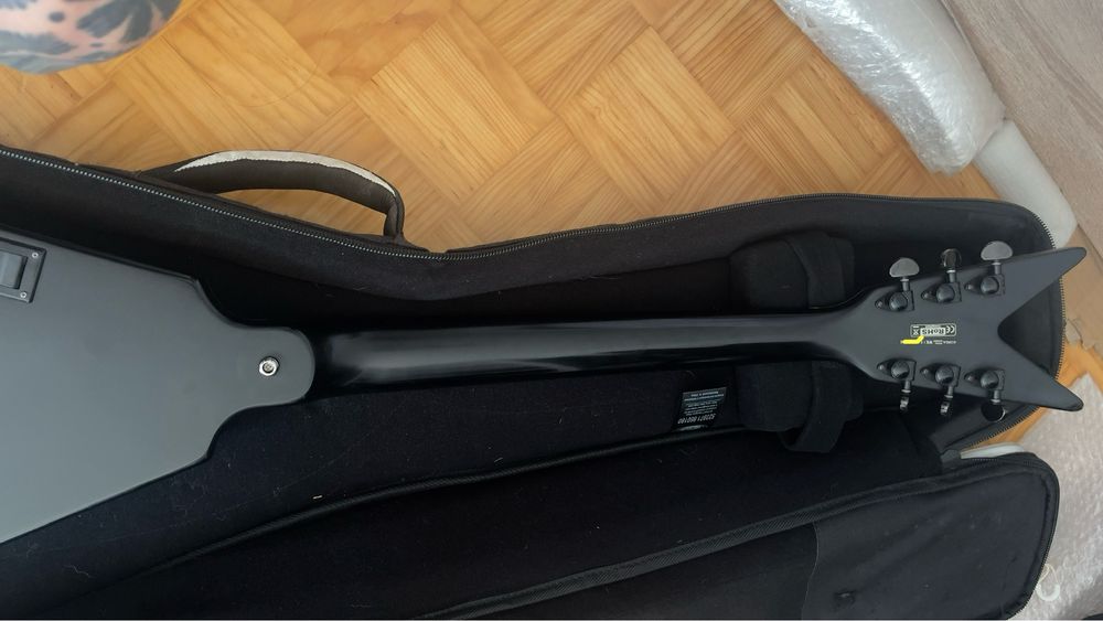 Dean V Stealth Black Satin korea