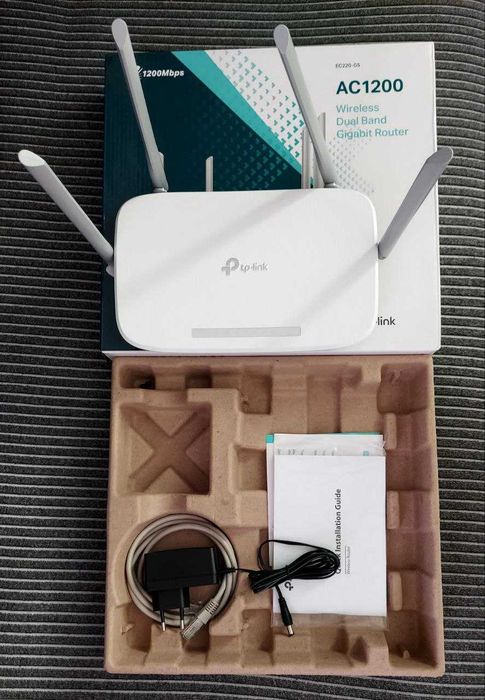 ГІГАБІТНИЙ WiFi 5 роутер TP-LINK EC220-G5 АС1200