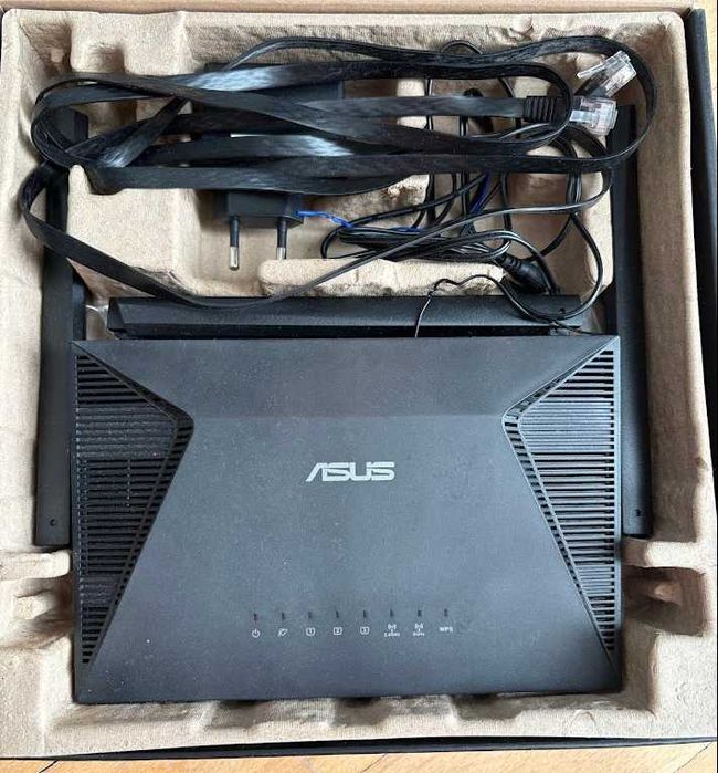 Маршрутизатор ASUS RT-AX52 WiFi 6/ AX1800 / 1 Гбіт/с/ підтримка технології MESH