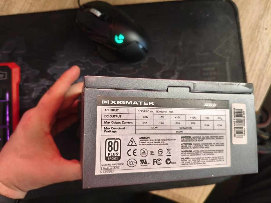 Xigmatek 600W (NRP-PC602) 80 BRONZE PLUS