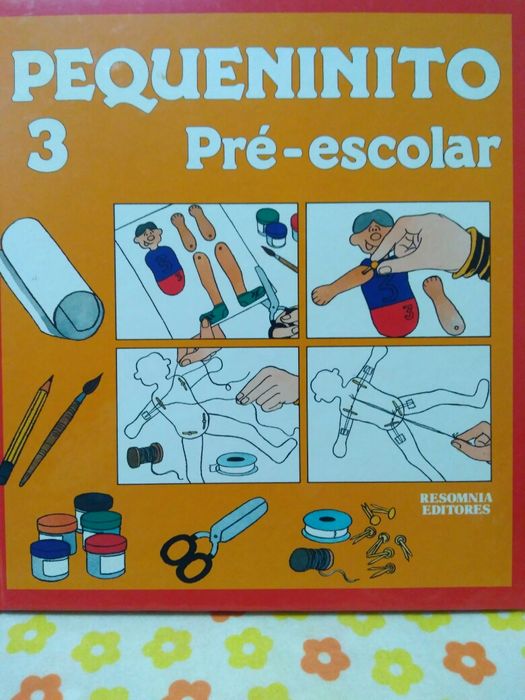 Livros trabalhos manuais Pequenito