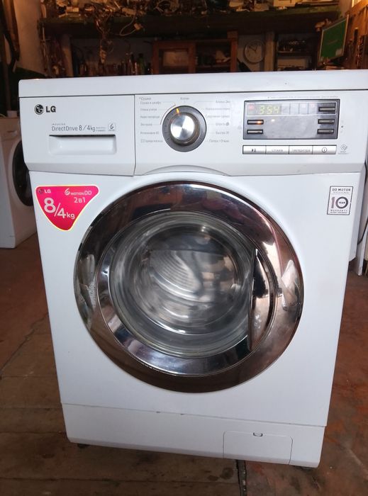 Стиральная машина на 8 кг с сушкой