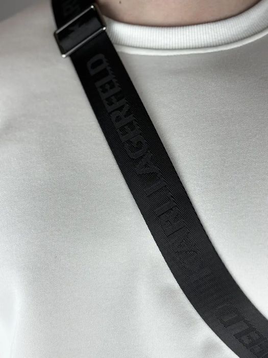Сумка через плече Karl Lagerfeld у 2-ох кольорах: Чорний, Сірий.