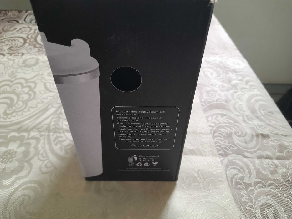 Kubek termiczny coffee termos kawę szczelny 510ML