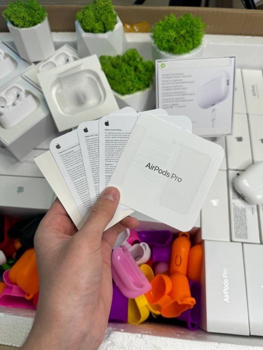 ‼️+ПОДАРУНОК‼️ Навушники Airpods Pro 2 Premium топ звук якість нова пошта олх доставка