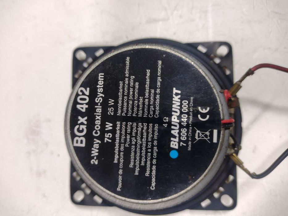 Para głośników oryginalne Blaupunkt bgx 402 75w 25w wysyłka OLX