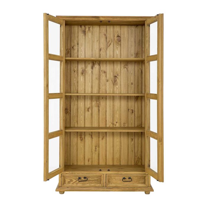 prowansalska witryna do salonu w stylu retro VIT 107 MEBLO-WOSK
