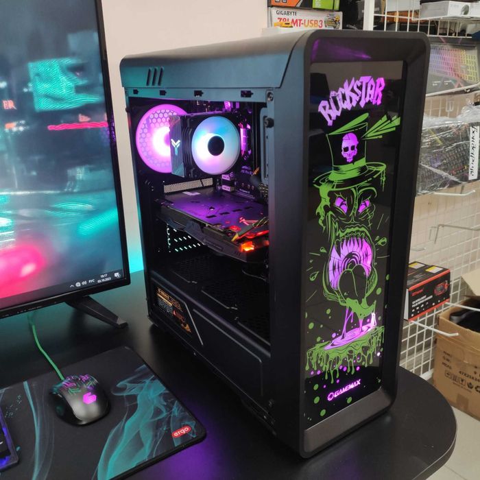 Игровой Компютер i5-7500, 16GB DDR4, GTX 1070 8GB, SSD 512, Блок 1200w