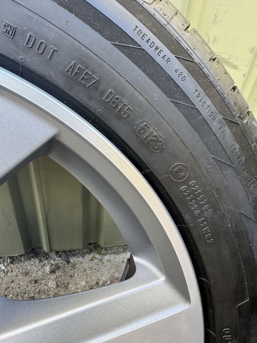 7.5мм Диски Audi SportR19 Q5, Q3, A6, A4 з літніми шинами 235/55 2023