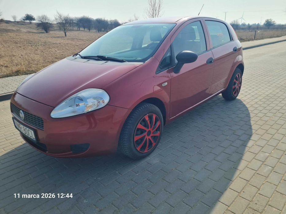 FIAT PUNTO ładny długie opłaty 2007r