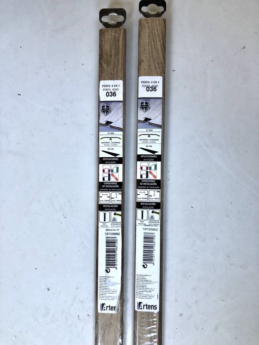 2x Perfil Piso Flutuante 4em1 ARTENS 83CM V