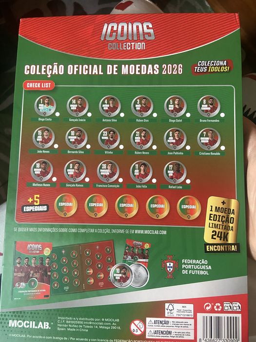 Caderneta da selaçao 2026 completa