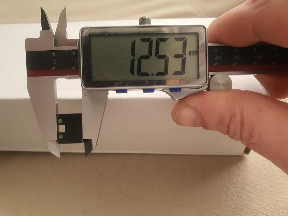 Wysoka szczerbina szczerbinka światłowodowa do Glocka