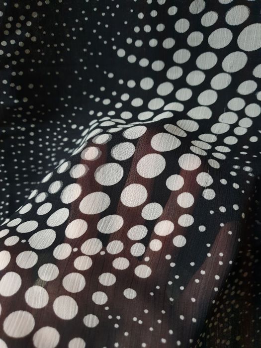 Spódniczka szyfonowa we wzór