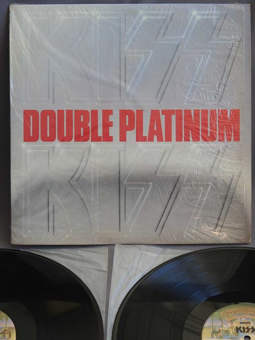 Kiss Double Platinum LP USA 1978 2 пластинки NM/EX re 1985 in shrink