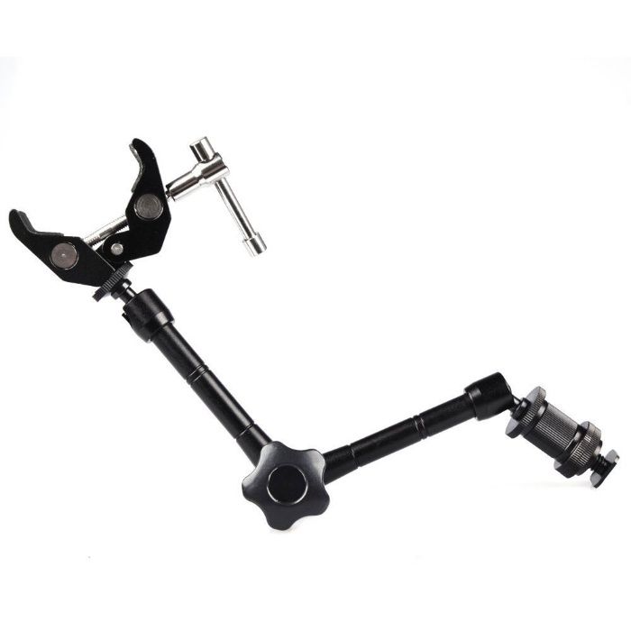 Шарнир Magic Arm 11" + Краб Струбцина Держатель 1/4 Металл штатив