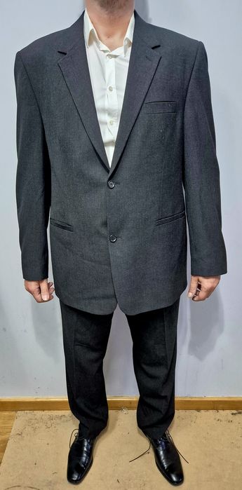 LUIGI MORINI roz. 58 3XL garnitur męski super stan