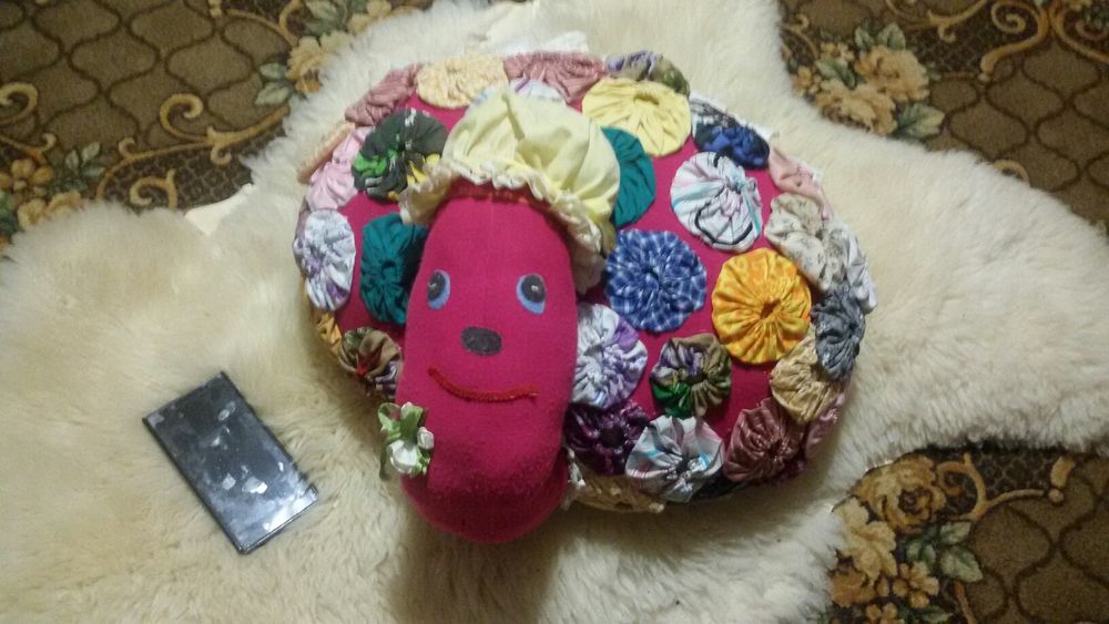 Кукла - подушка ручной работы Черепаха