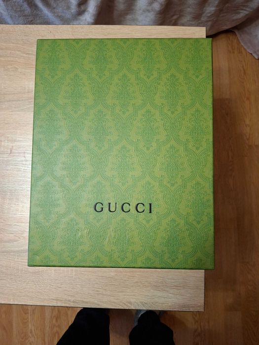 Gucci Apollo Leather Sneaker R.S in Ivory BWB 11.5 Gucci
