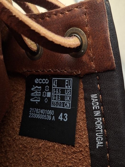 Черевики ECCO Staker Нові 43р.