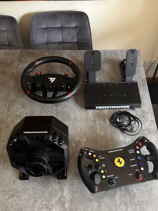 Thrustmaster T598 + Volante Ferrari 488